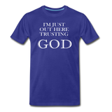 Falco Trusting God - royal blue