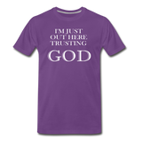 Falco Trusting God - purple