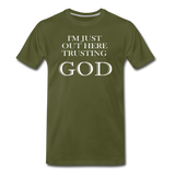 Falco Trusting God - olive green