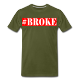 Falco #Broke - olive green