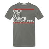 Faith And Love - asphalt gray