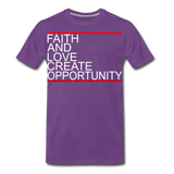 Faith And Love - purple