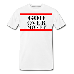 God Over Money - white