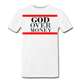 God Over Money - white