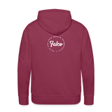 Falco Trusting God Hoodie - burgundy