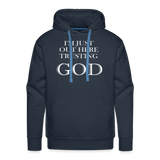 Falco Trusting God Hoodie - navy