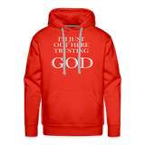 Falco Trusting God Hoodie - red