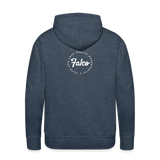 Falco Trusting God Hoodie - heather denim