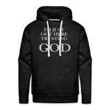 Falco Trusting God Hoodie - charcoal grey