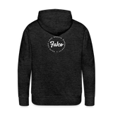 Falco Trusting God Hoodie - charcoal grey