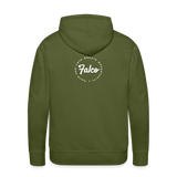 Falco Trusting God Hoodie - olive green